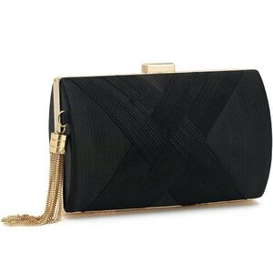NWT Black Clutch Bag